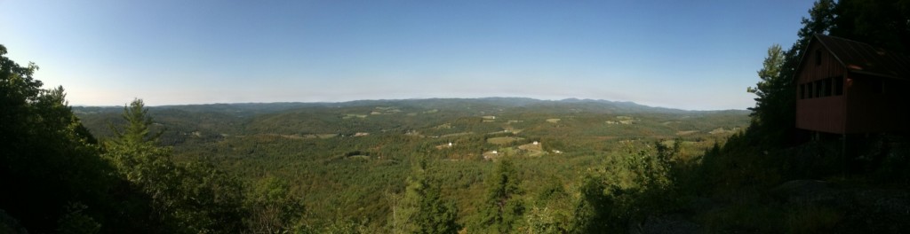 Upper Valley view from Wright's Mountain, Bradford, VT