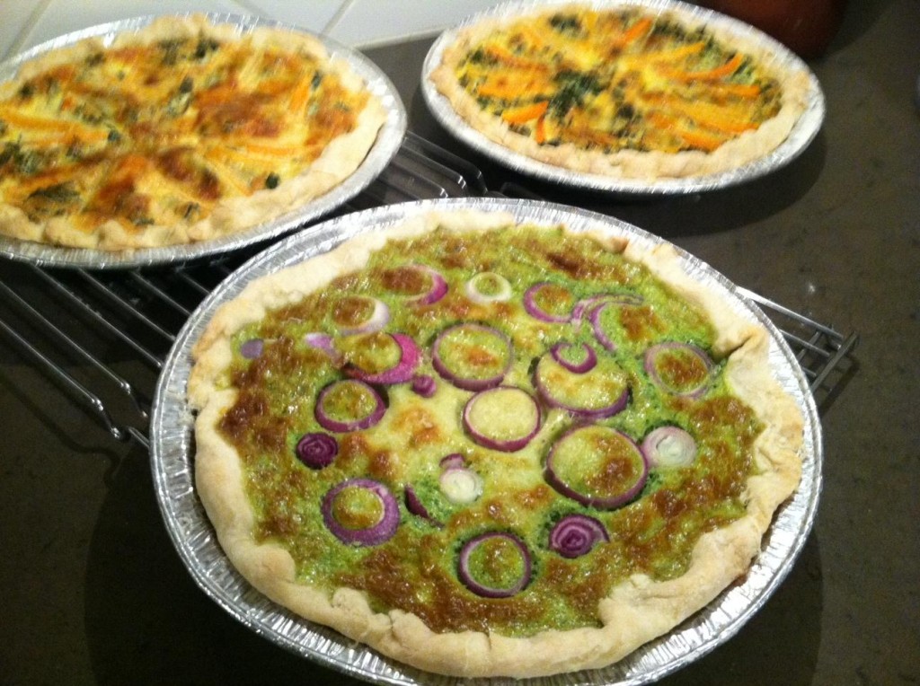 harvest quiche